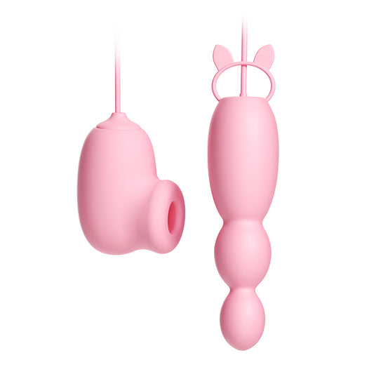 Sucking The Vaginal Vibrating Egg