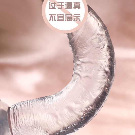 Transparent Crystal Dildo