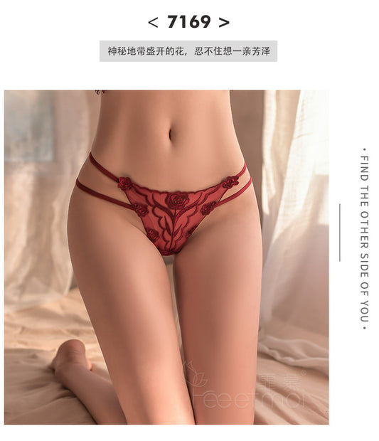 性感内衣甜美少女蝴蝶结链条分体套装（货号：A14） 