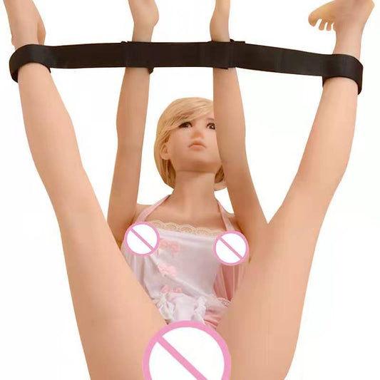Hand and foot restraints, hip restraints