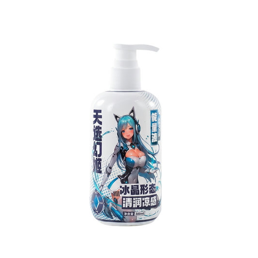 Cooling Ice Mint Personal Lubricant (300ml) - Tingling Hydrating Water-Based Lube