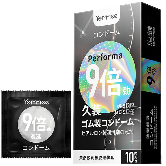 Nine-Fold Duration & Textured Climax Condoms