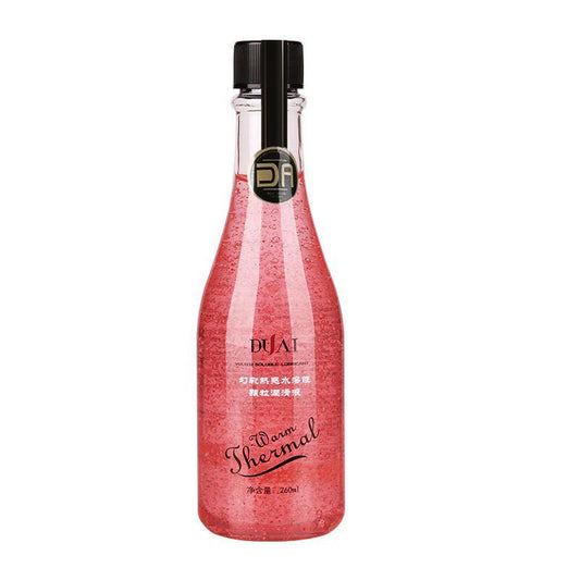 Intense Warming Red Pleasure Lubricant with Sensory Beads (Large 260ML)