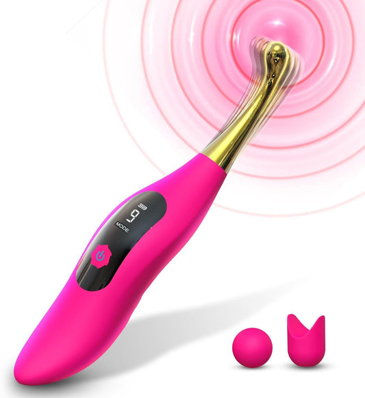 Angela G-spot vibrator 9-frequency vibration LCD digital display masturbator