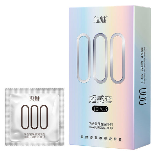 000 Ultra-Sensitive Hyaluronic Acid Condoms