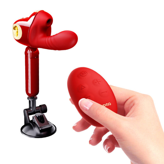 New generation impact telescopic sucking female gun machine