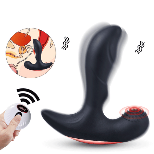 Wireless Remote Control Heated Automatic Prostate Massager
