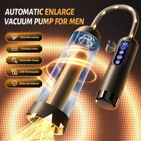 Rayne Electric Vacuum Pump - Automatic Male Enlarger & Stretching Trainer