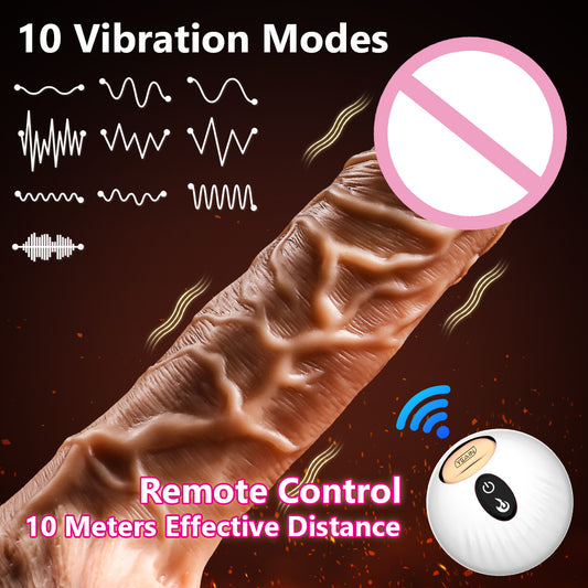 YEAIN Swing Vibrating Dildo (wireless remote control)