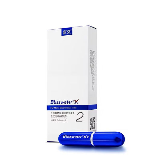 Blisswater 2 Climax Controller Desensitized Delay Spray for Men Longer Sex,Premature Ejaculation Retardants Men,6ML
