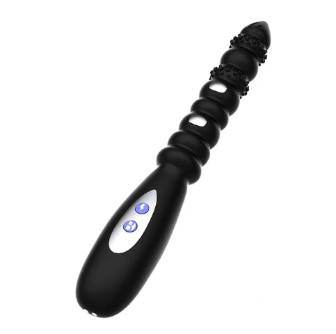 Shock Pulse Anal Beads Prostate G-Spot Clitoral Stimulation Massager