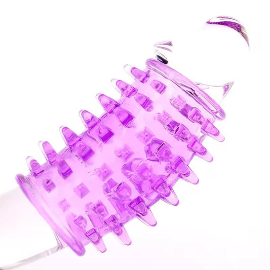 Spiked Wolf Tooth Texture Penis Sleeve