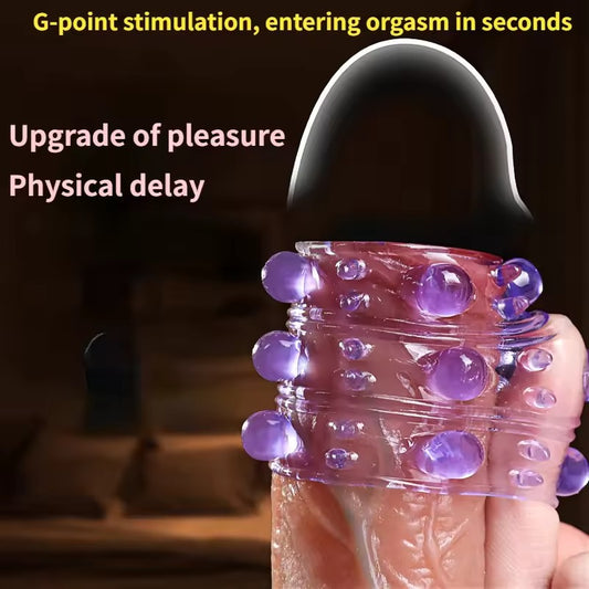 Beaded Cock Ring for Endurance