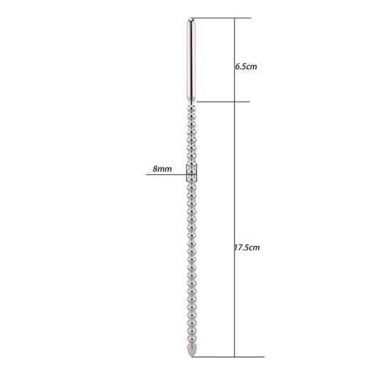 Metal urethra plug