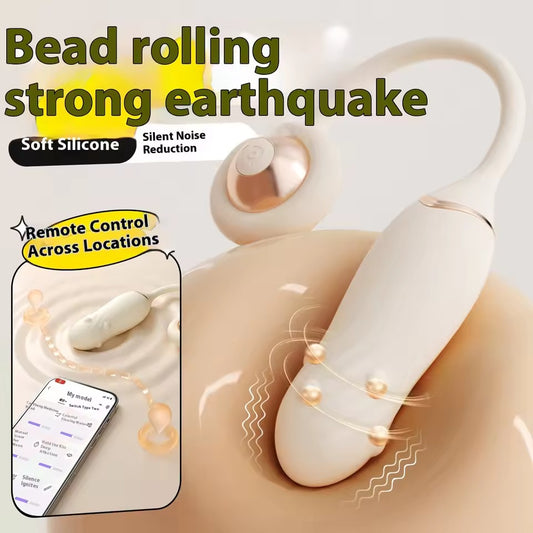 Long-Distance Interactive Rolling & Vibrating Massager