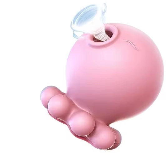 Cute Octopus Baby Sucking & Vibrating Clitoral Stimulator
