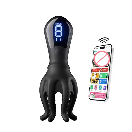 GALAKU Octopus Male Training Massager: Automatic Endurance Stroker
