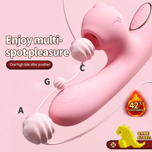 Doudoulong Heating Constant Temperature Sucking Vibrator
