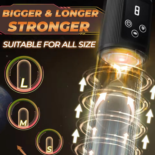 Electric Pump For Men With Negative Pressure Stretching Training Aid Aircraft Cup