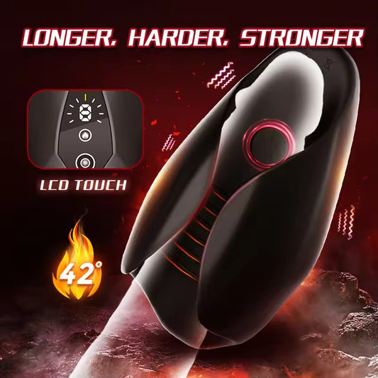 Automatic Penis Training Masturbation Vibrator For Men