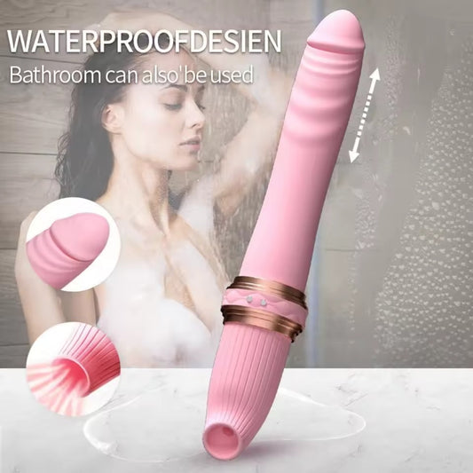 LeDou 2 Automatic Telescopic Sucking Powerful Vibrator
