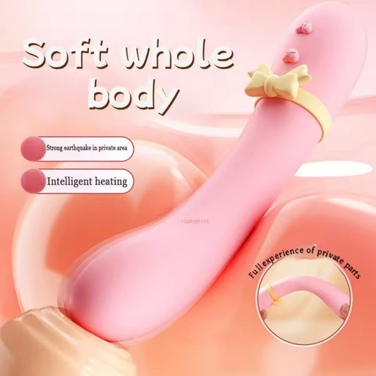 Moon Rabbit: Ultra-Soft Vibrating Wand Massager