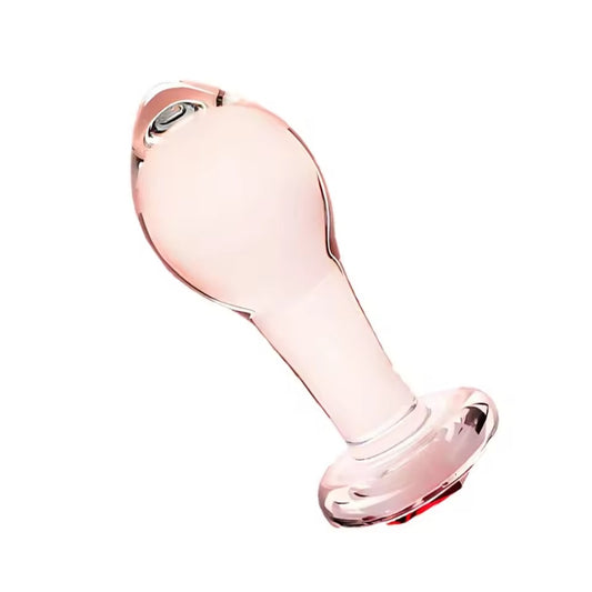 Transparent Crystal Anal Plug – Easy Clean & Anal Training