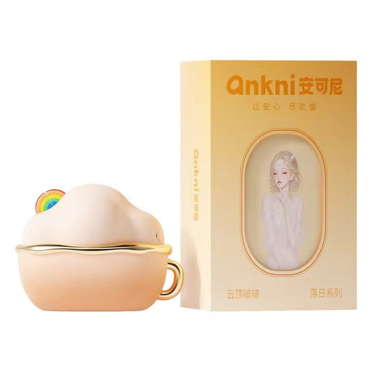 Yunding Bobo: 2-in-1 Warming Sucking, Licking & Flapping Vibrator Wand