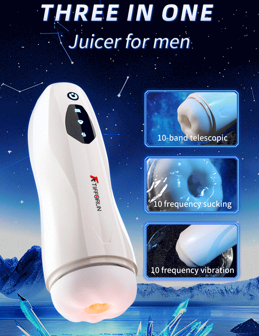 5-in-1 Smart Auto Stroker: Thrusting, Suction & Heating (Realistic)