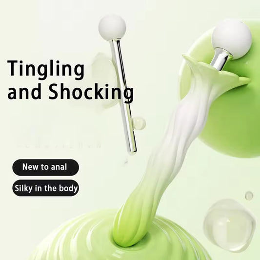 Green Fairy Vibrating Masturbator (with a matching beaded leather case)